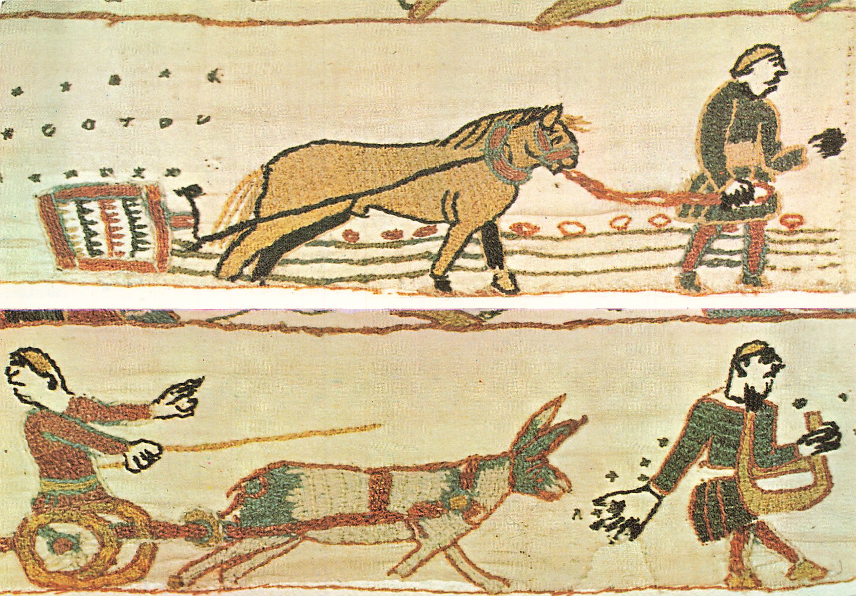 14 BAYEUX TAPESTRY OF QUEEN MATHILDE eBay